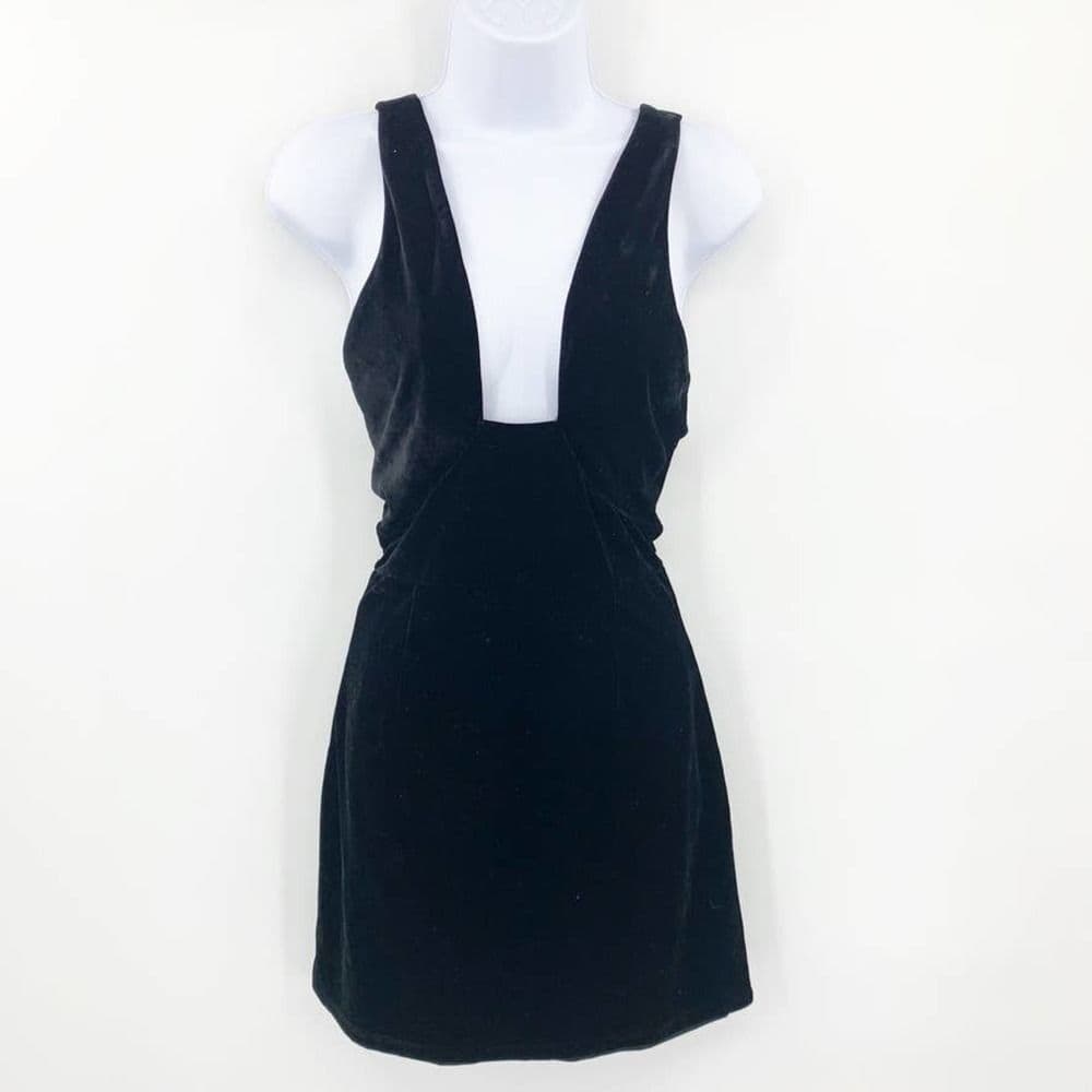NBD Abriel Black Velvet Dress NWT Sz XS‎ - Thumbnail 8