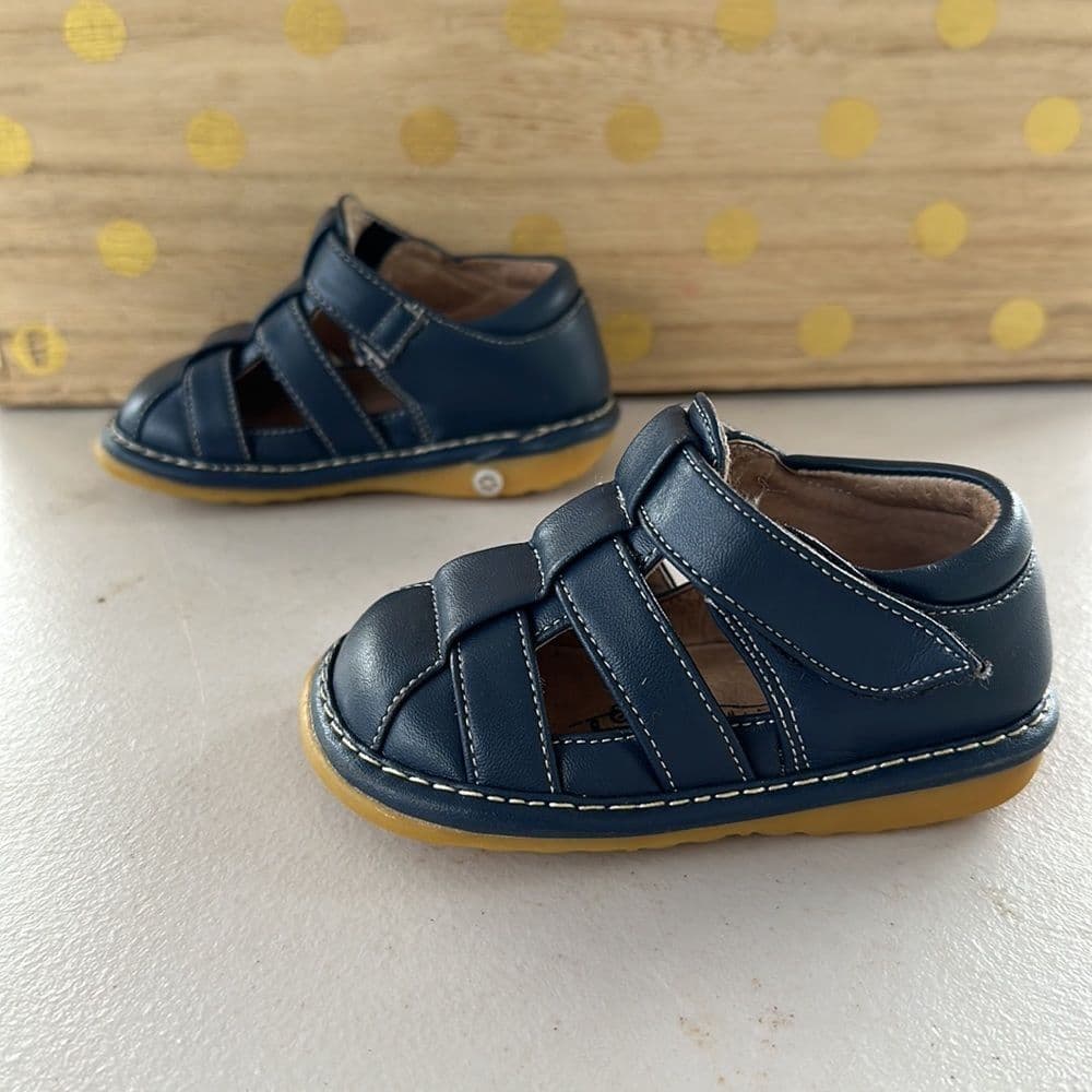 Alligator Squeaker Sandals Little Mae’s Boutique Sz‎ 3 - Thumbnail 5
