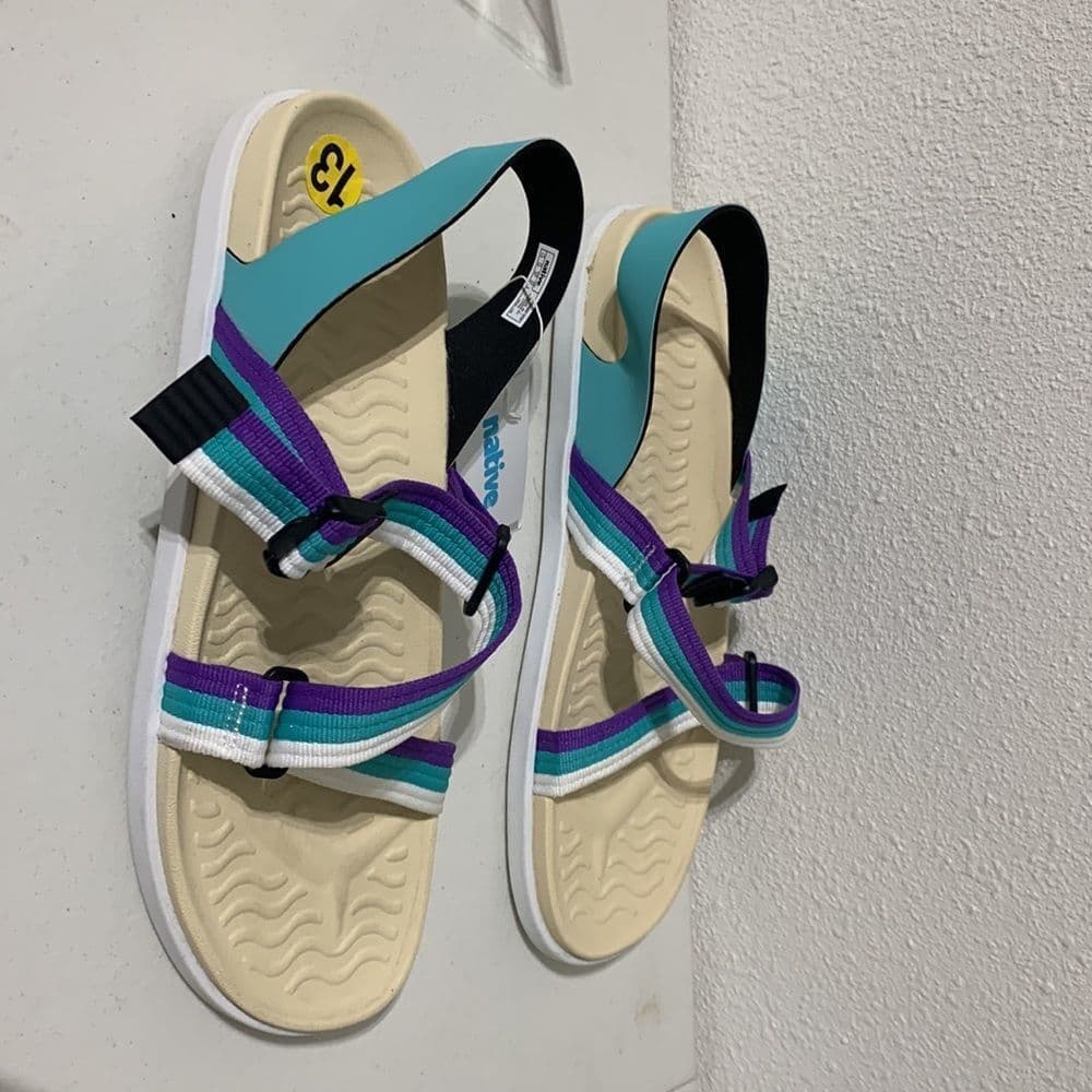 Native Sandals Sz US‎ 13 EUR 47 NWT - Thumbnail 3