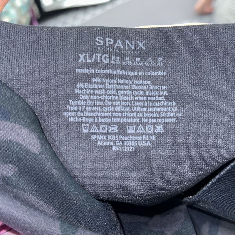 Spanx Camo Leggings Sz‎ XL - Thumbnail 4