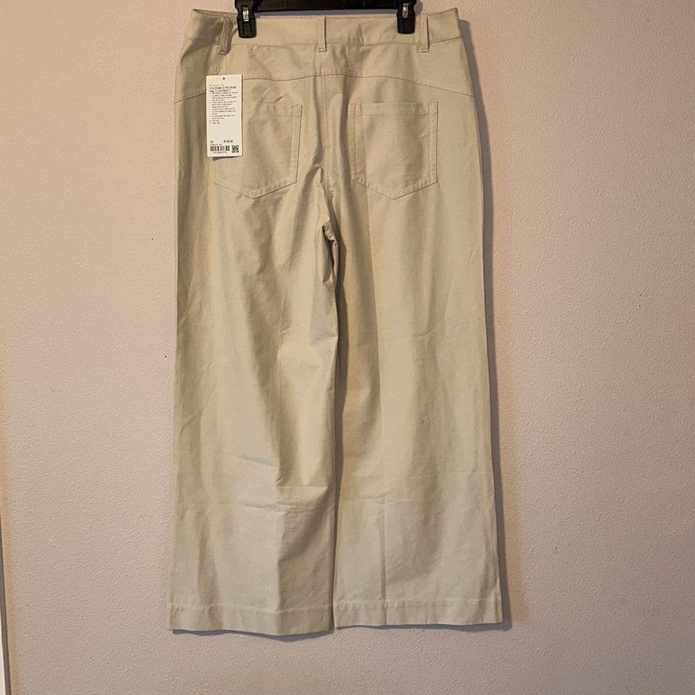Lululemon City Sleek 5 Pocket Wide-Leg High-Rise Pant *Light Utilitech in Natura - Thumbnail 3