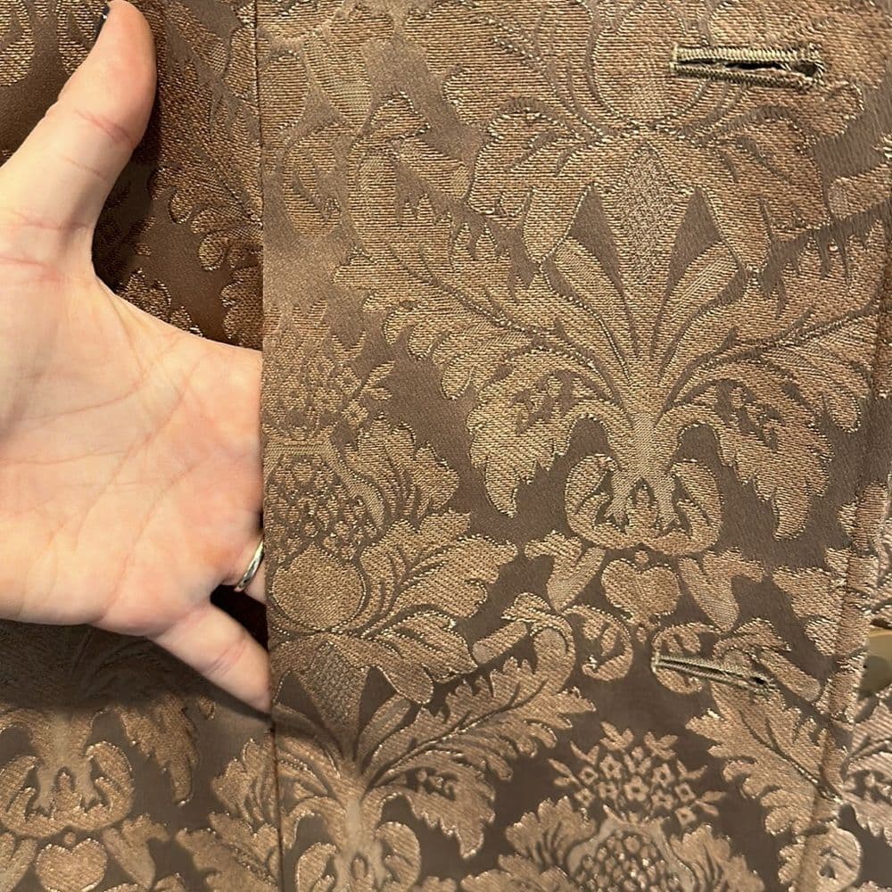 Melody Thomas‎ Scott Dress with Overcoat Sz 12 - Thumbnail 3