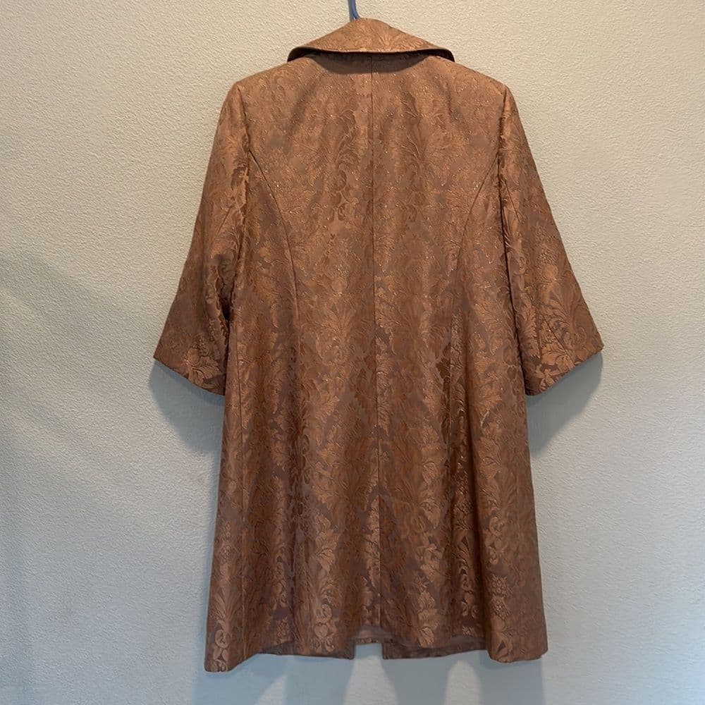 Melody Thomas‎ Scott Dress with Overcoat Sz 12 - Thumbnail 7