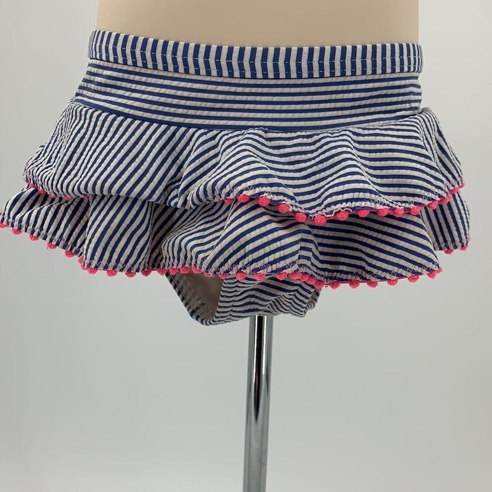 Mini Boden 3-4Y Striped Ruffle Bikini‎ - Thumbnail 3