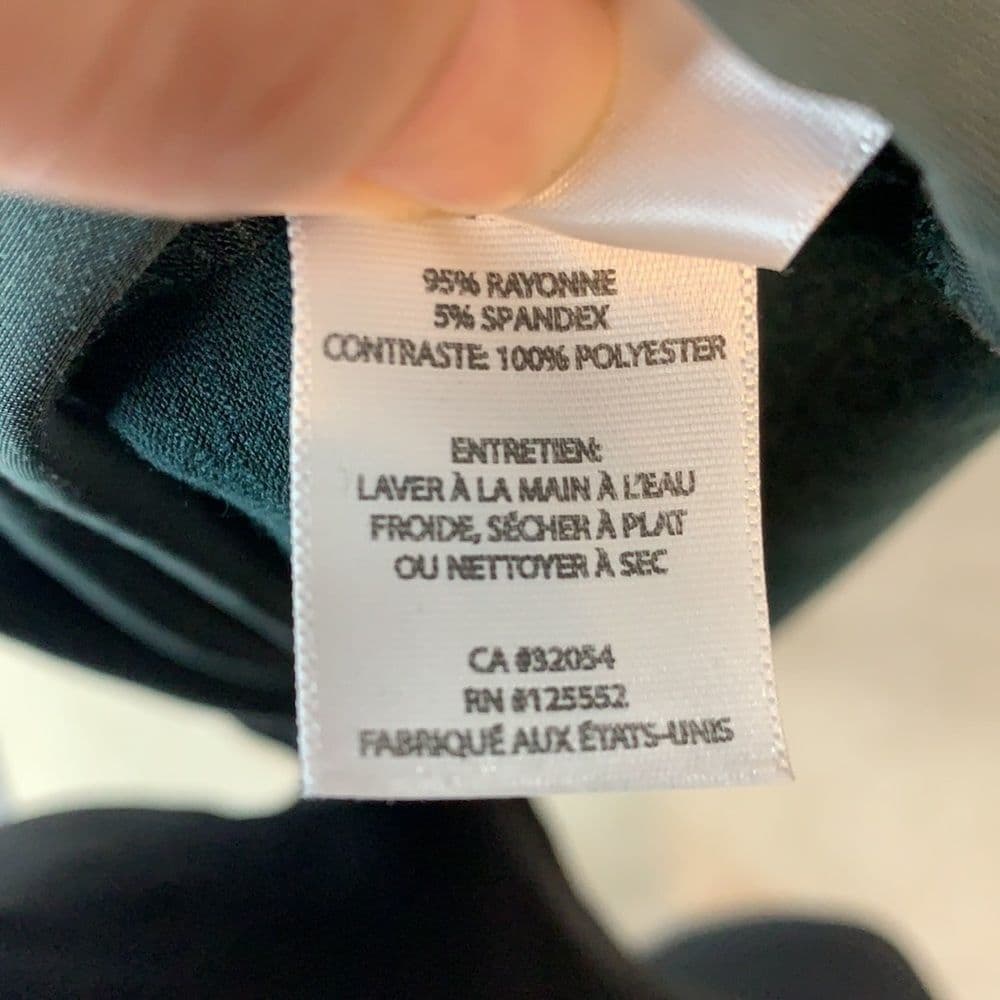 Dolan‎ Emerald Green Top Sz M - Thumbnail 6