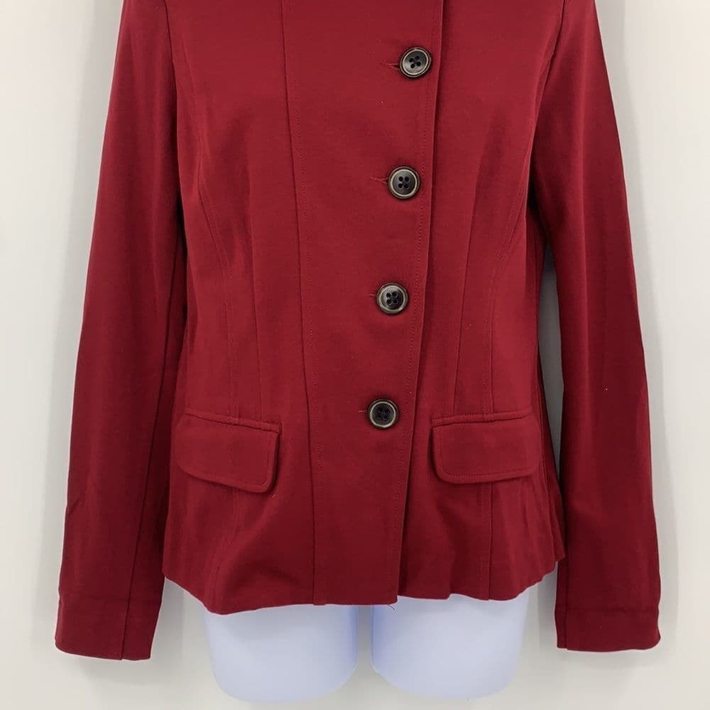 Cabi Red Outing Jacket # 3175 Sz 4‎ - Thumbnail 4