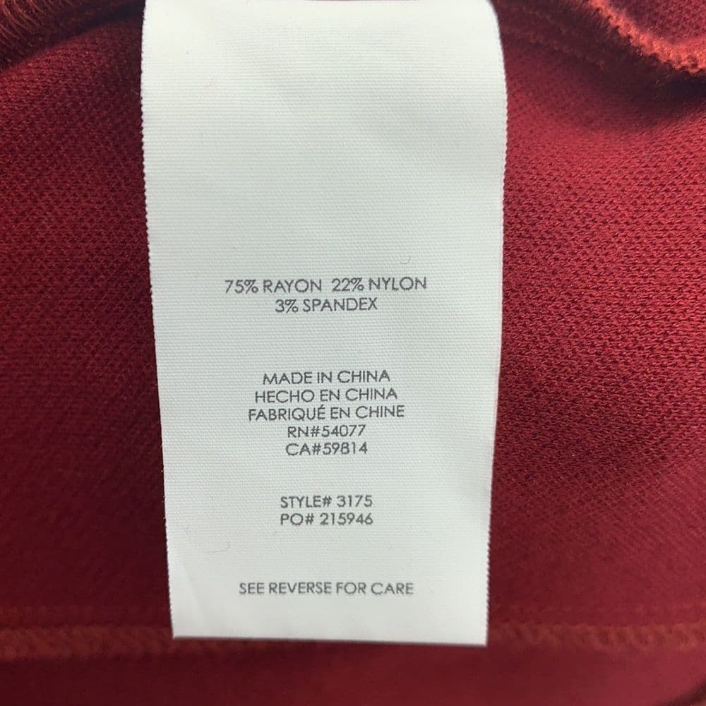 Cabi Red Outing Jacket # 3175 Sz 4‎ - Thumbnail 7