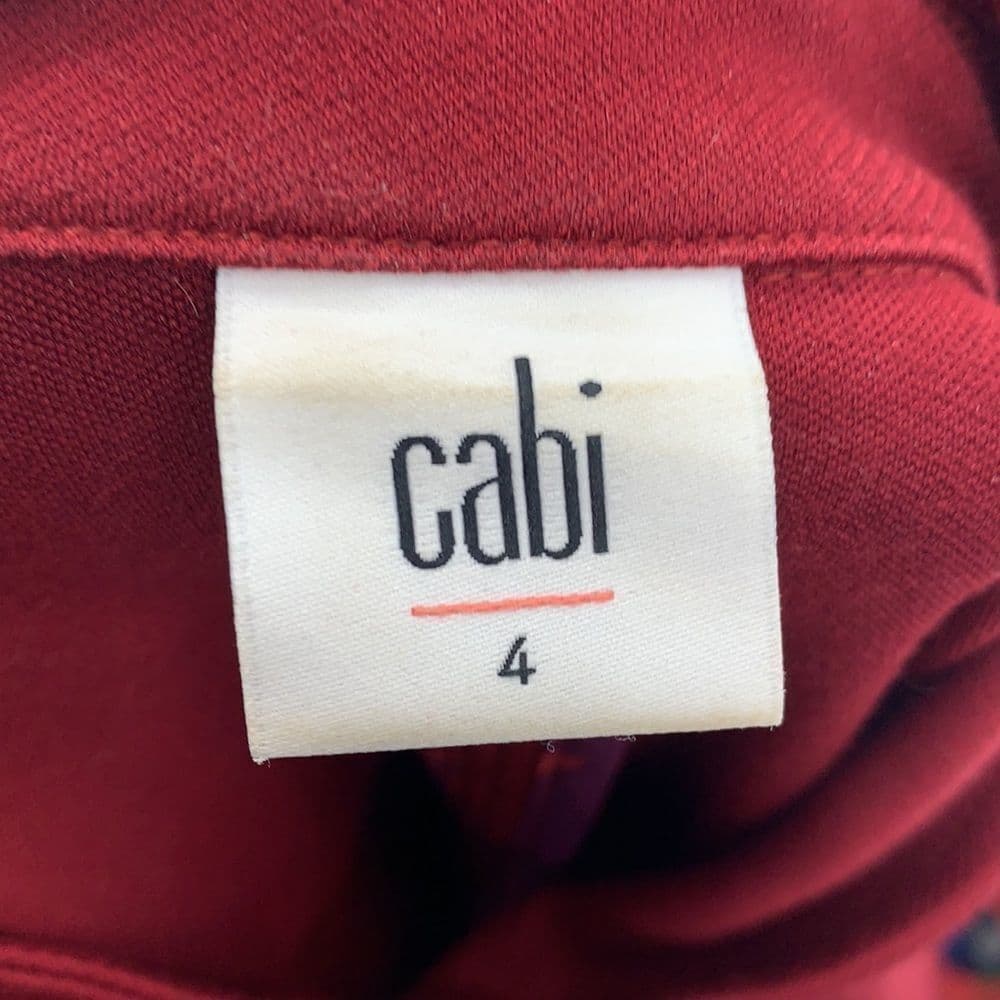 Cabi Red Outing Jacket # 3175 Sz 4‎ - Thumbnail 6