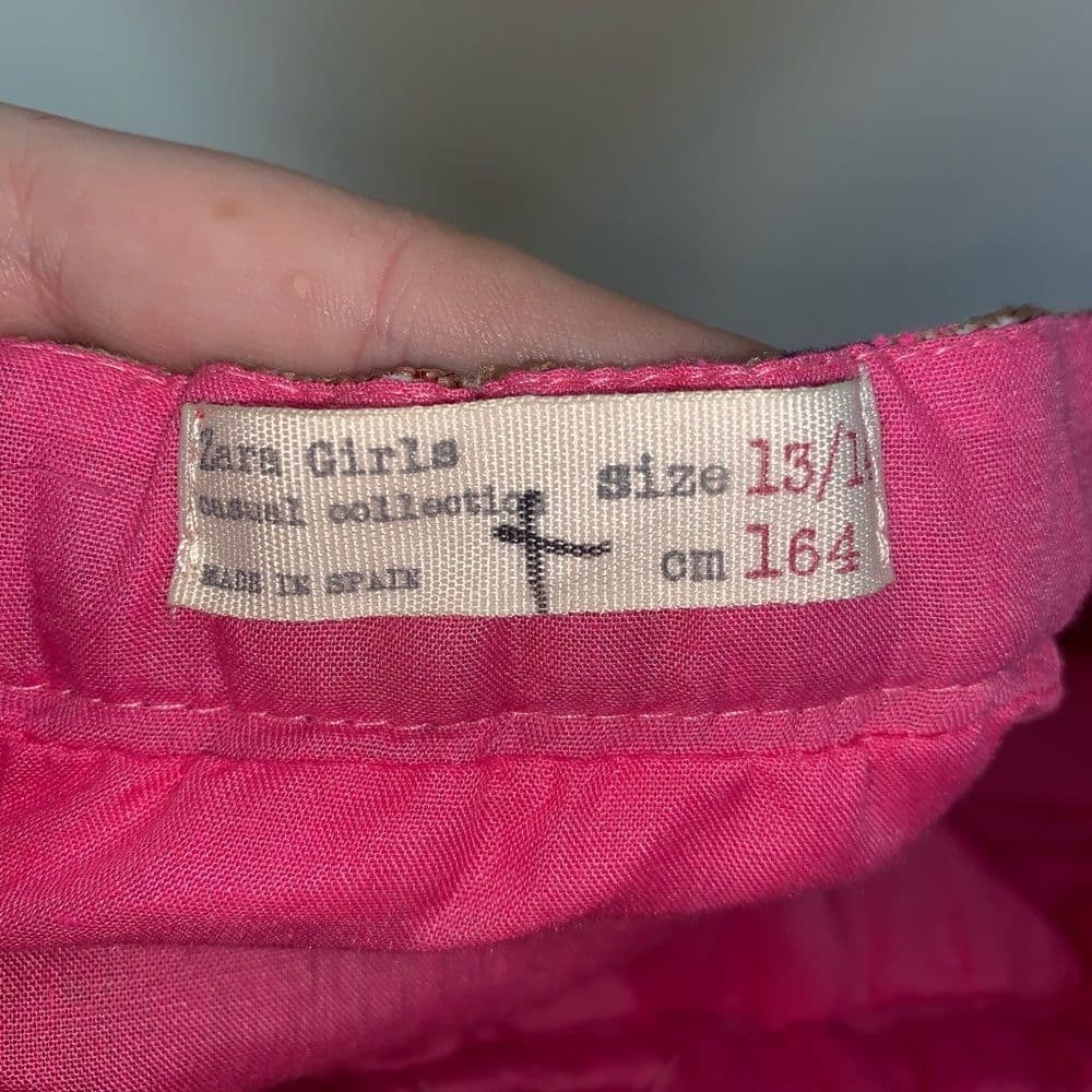 Zara‎ Girls Casual Collection Skirt 13/14 - Thumbnail 4