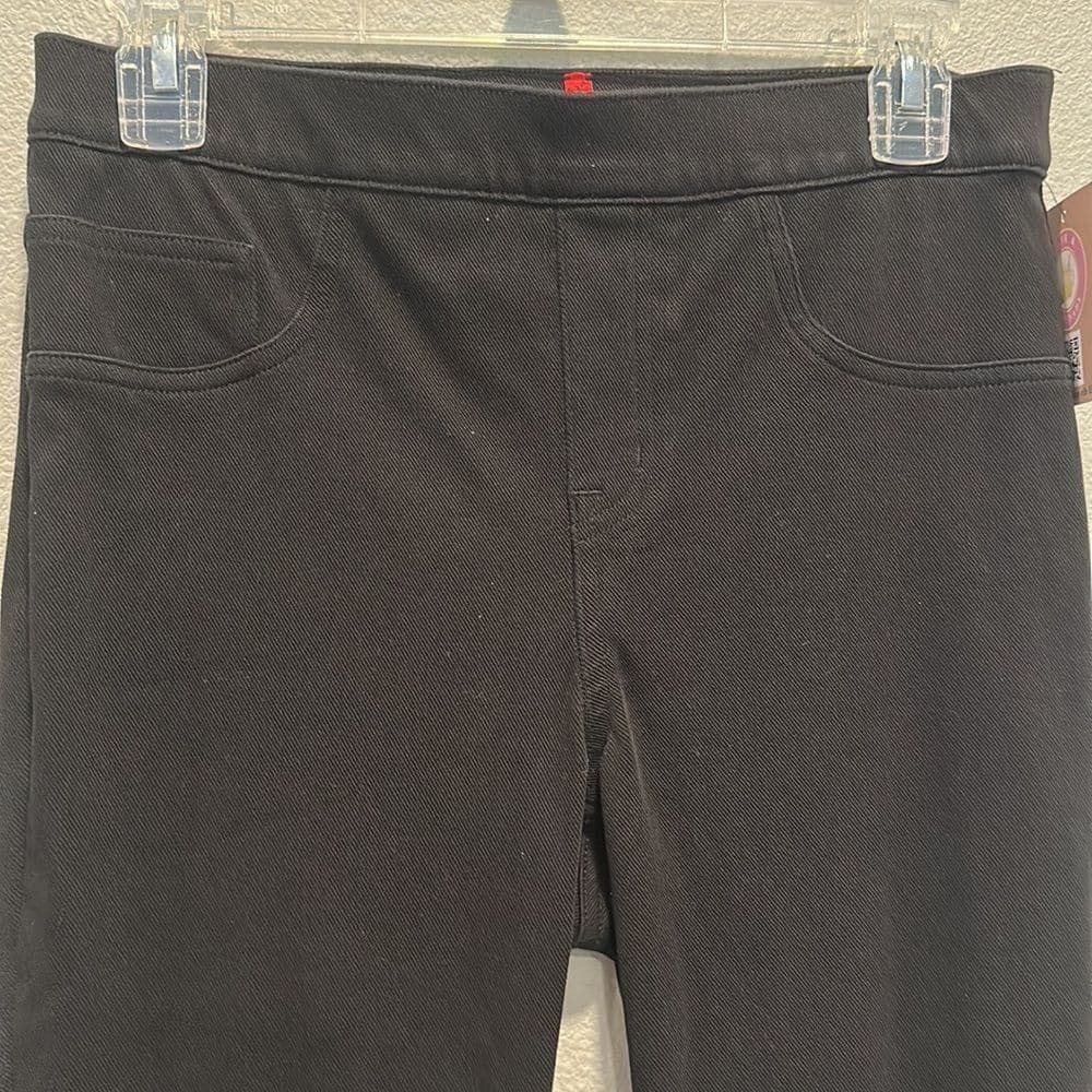 Spanx Black Jeggings Sz‎ Medium - Thumbnail 2
