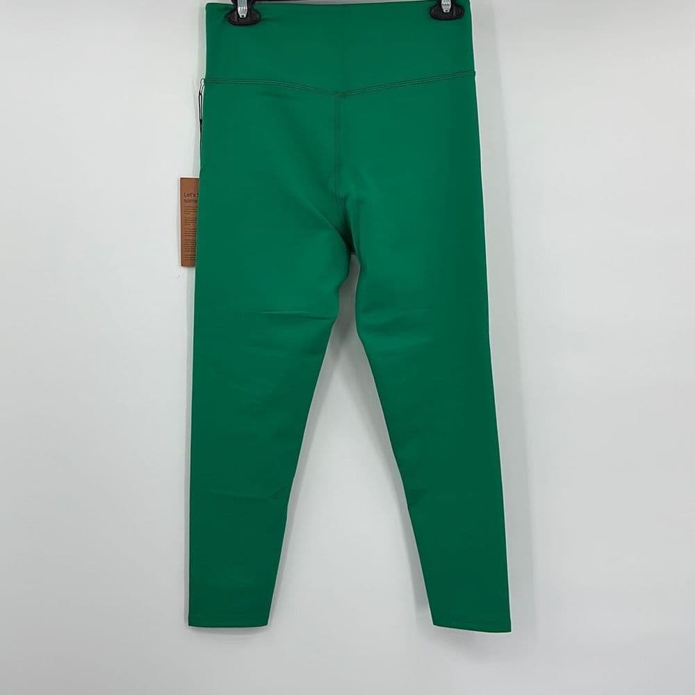 Girlfriend Collective Emerald Green Leggings Sz‎ L NWT - Thumbnail 3