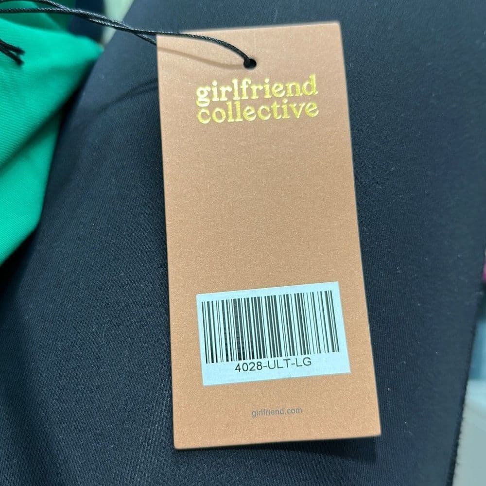 Girlfriend Collective Emerald Green Leggings Sz‎ L NWT - Thumbnail 6