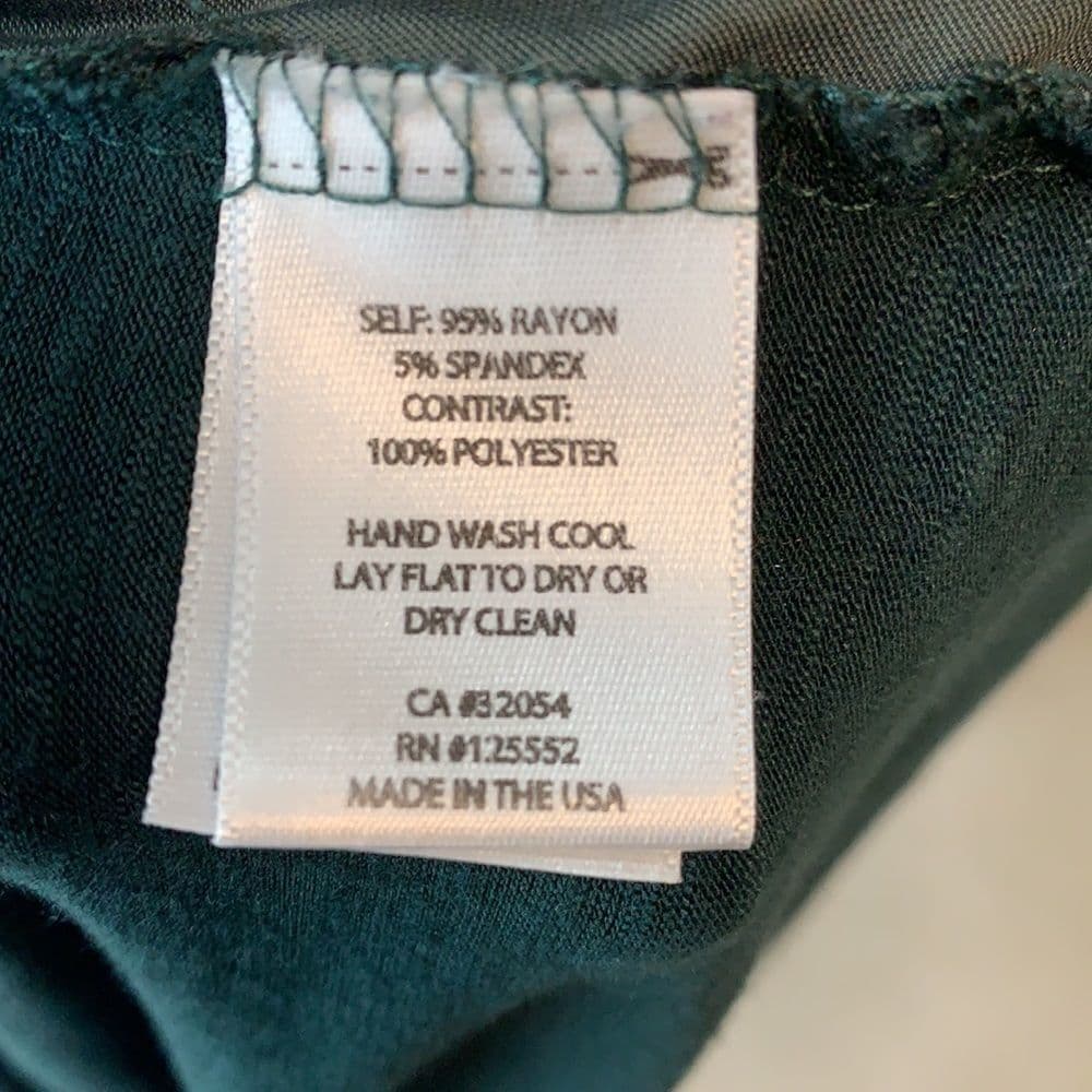 Dolan‎ Emerald Green Top Sz M - Thumbnail 5