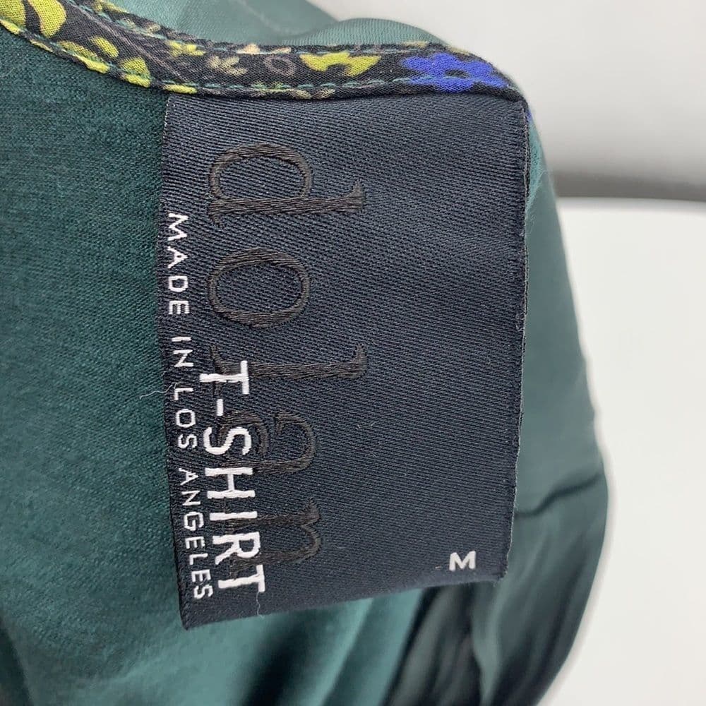 Dolan‎ Emerald Green Top Sz M - Thumbnail 4