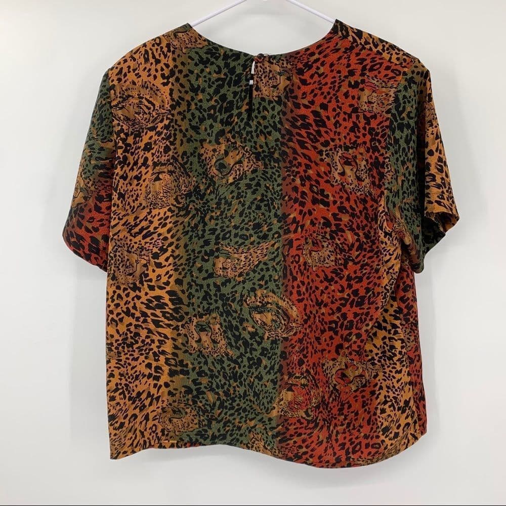 Vintage Ship '‎ N Shore Leopard Top - Thumbnail 2