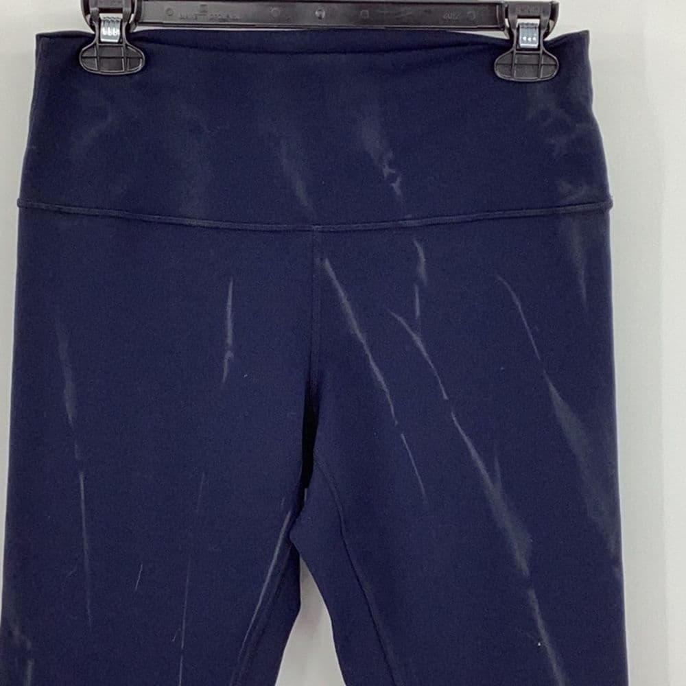 Lululemon Wunder Train High Rise Tight 25” in Sun Bleached Wash True Navy‎ Sz 10 - Thumbnail 5