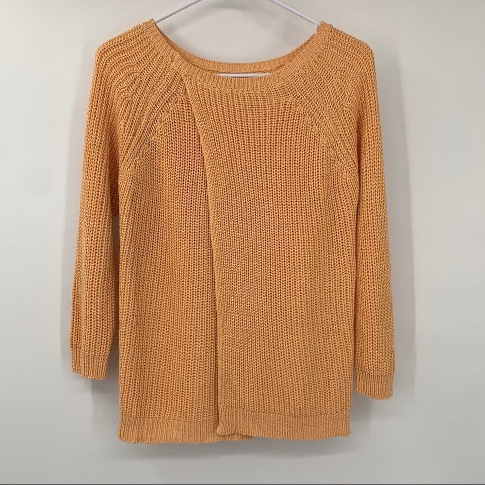 Zara Knit Open Back Sweater. Sz‎ Small - Thumbnail 2