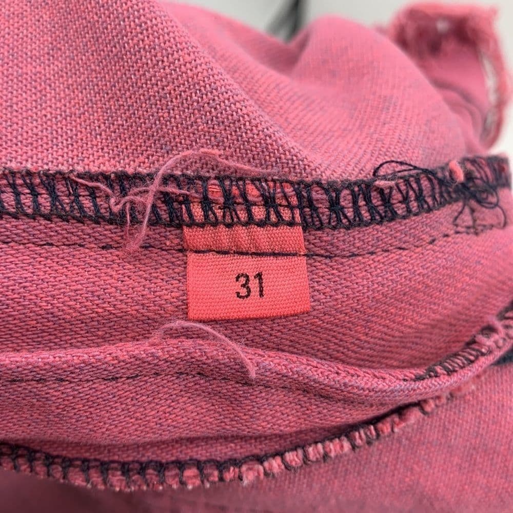 Vintage Navdungaree Mens Utility Trouser Cut off‎ Shorts Sz 31 - Thumbnail 7
