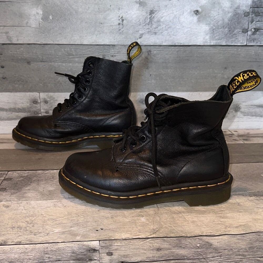 Dr. Martens Black Boots Sz US L 5‎ - Thumbnail 5