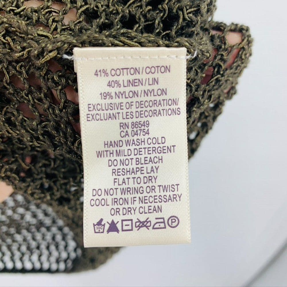 Tommy‎ Bahama Knit Mesh Top Sz XS - Thumbnail 5