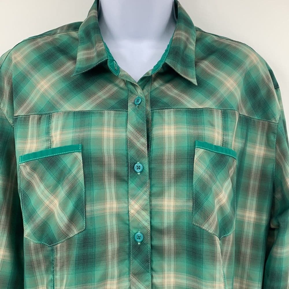 Kuhl Mountain Culture Button Up Top Sz XL‎ - Thumbnail 2