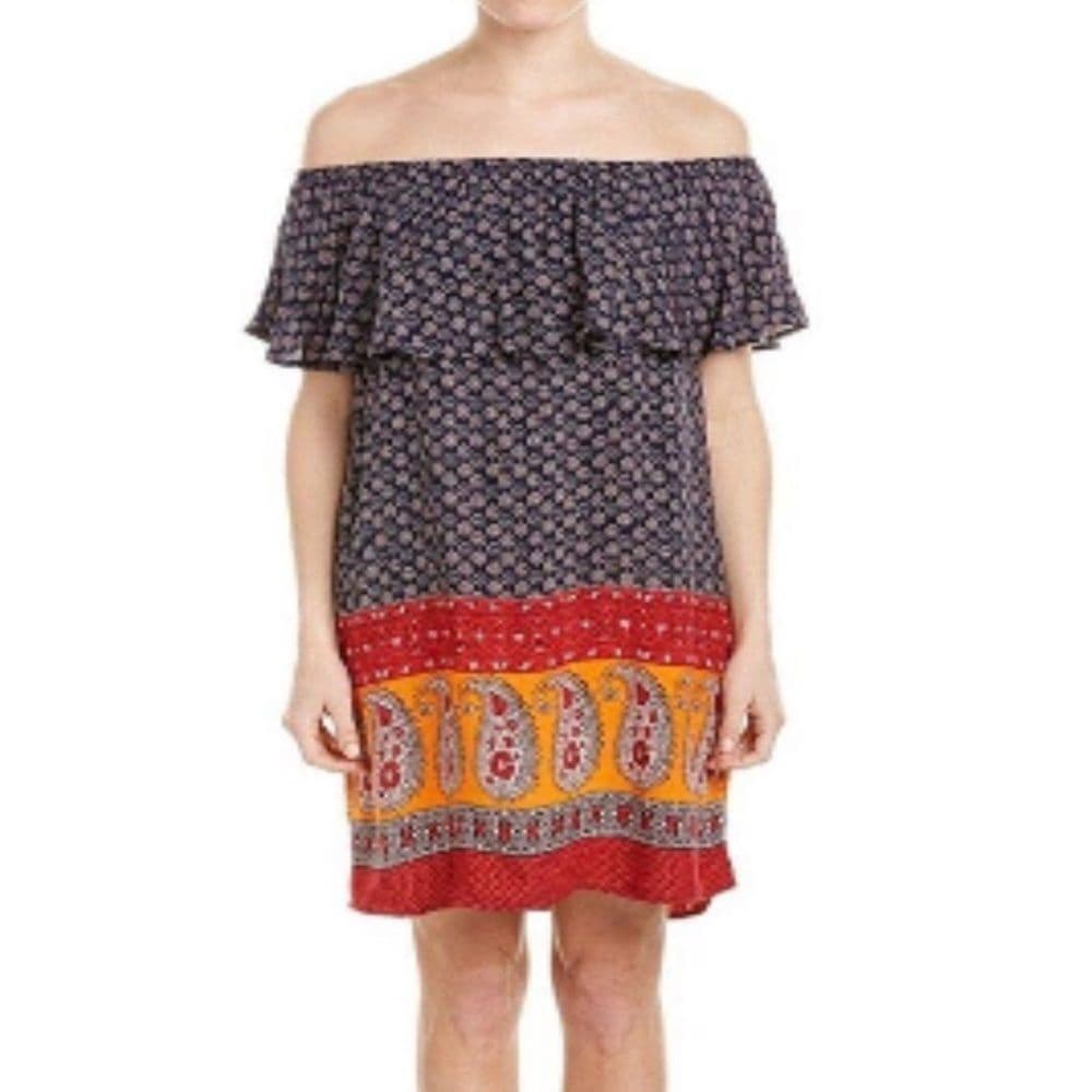 Beach Lunch Lounge Collection Off the‎ shoulder Dress Sz M - Thumbnail 2