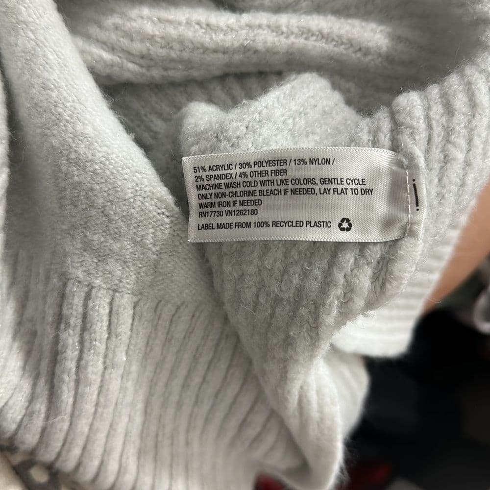 Isabel Maternity Oversized‎ Sweater Size S - Thumbnail 6