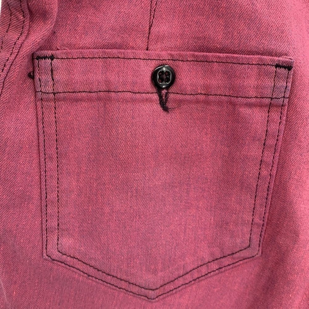 Vintage Navdungaree Mens Utility Trouser Cut off‎ Shorts Sz 31 - Thumbnail 3