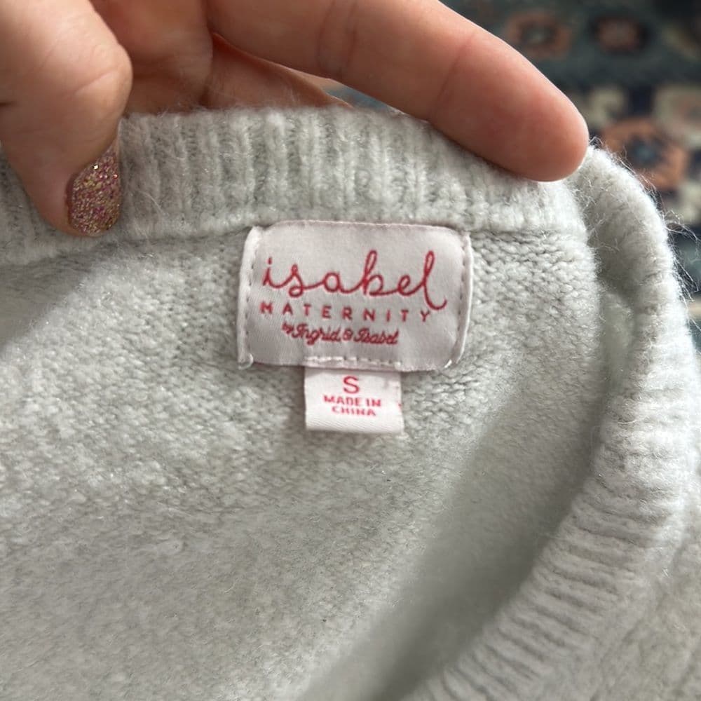 Isabel Maternity Oversized‎ Sweater Size S - Thumbnail 5