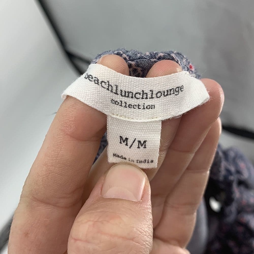 Beach Lunch Lounge Collection Off the‎ shoulder Dress Sz M - Thumbnail 5