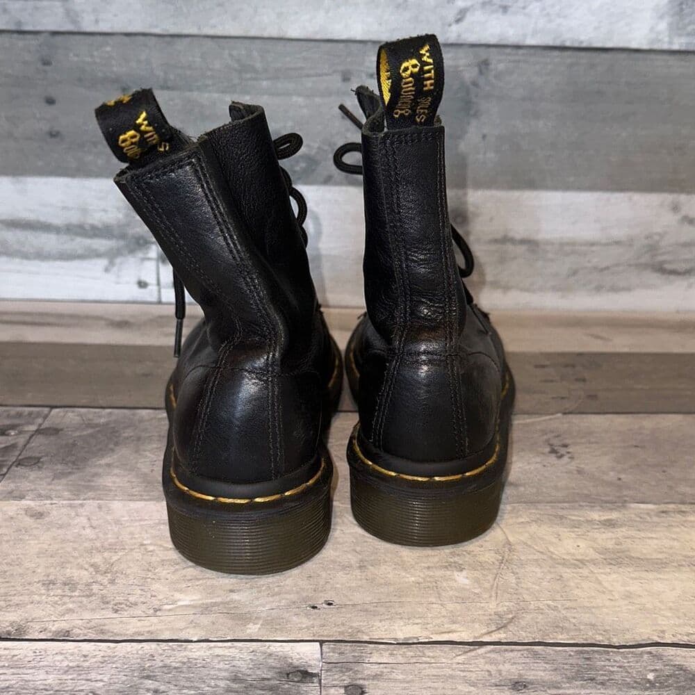 Dr. Martens Black Boots Sz US L 5‎ - Thumbnail 4