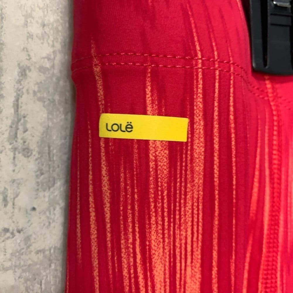 Lole Workout Legging Size Large Pink Vented‎ - Thumbnail 2