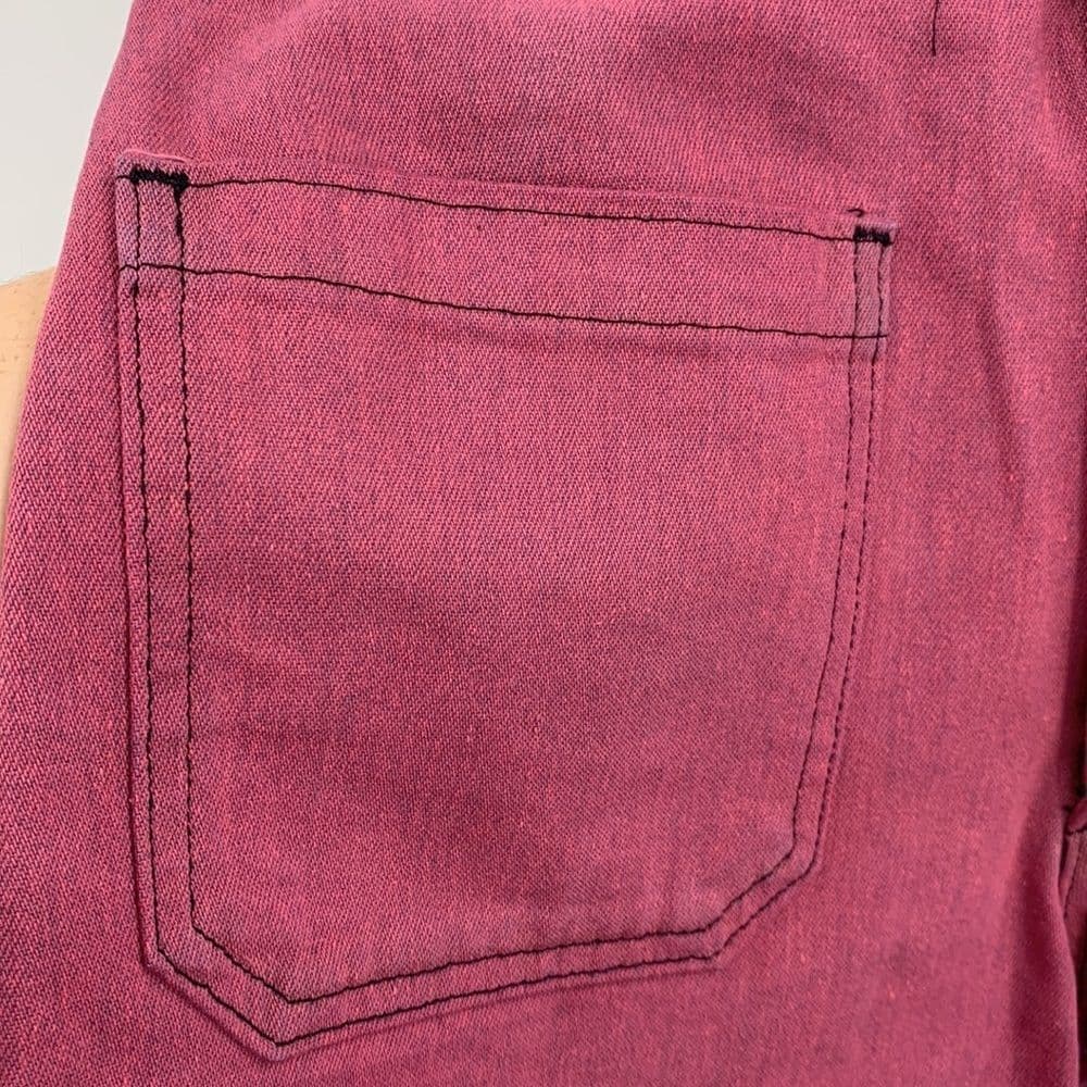 Vintage Navdungaree Mens Utility Trouser Cut off‎ Shorts Sz 31 - Thumbnail 5