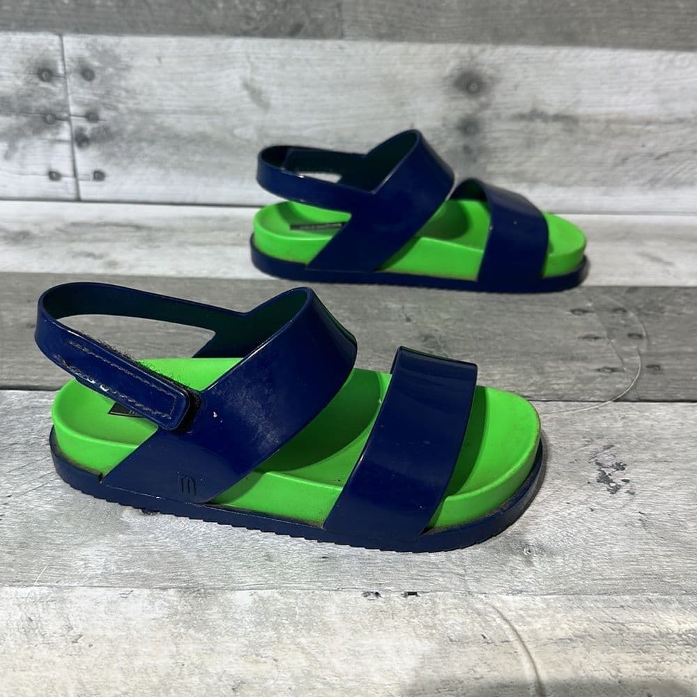 Mini Melissa Strappy Sandals Girls‎ Sz 10 - Thumbnail 3