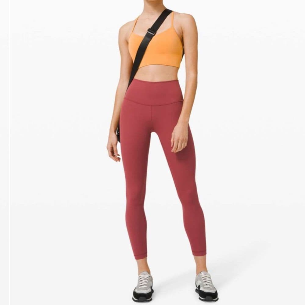 Lululemon Wunder‎ Under High Rise Tight 25” *Full On Luxtreme in Chianti Sz 10 - Thumbnail 7