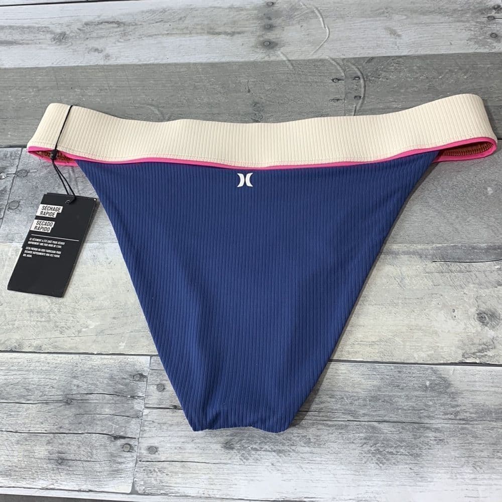 Hurley Quick Dry Maritime Surf Bikini Bottom Sz‎ Large - Thumbnail 6