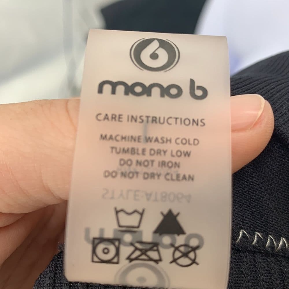 Mono‎ B Crop Top Sports Bra Ombré Sz L - Thumbnail 4