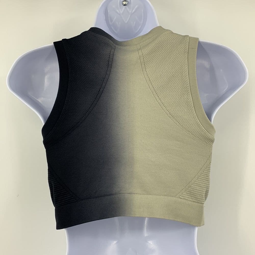 Mono‎ B Crop Top Sports Bra Ombré Sz L - Thumbnail 2