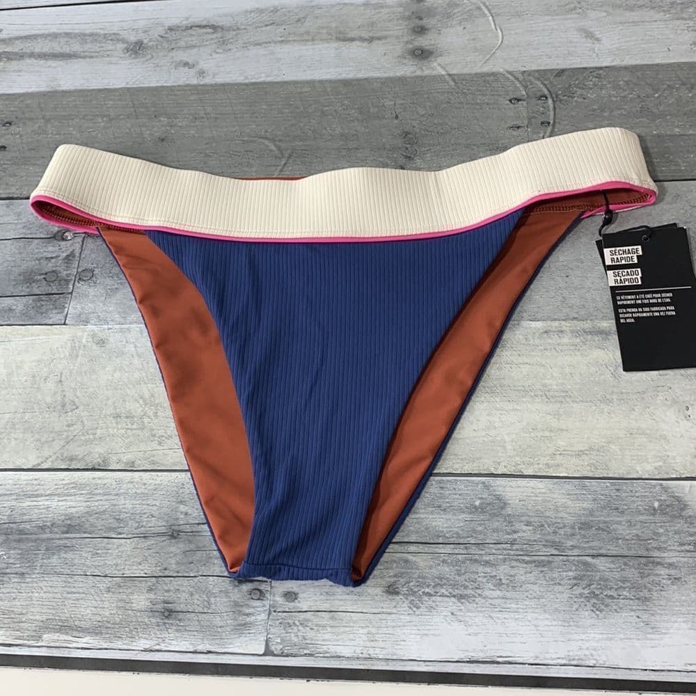 Hurley Quick Dry Maritime Surf Bikini Bottom Sz‎ Large - Thumbnail 5