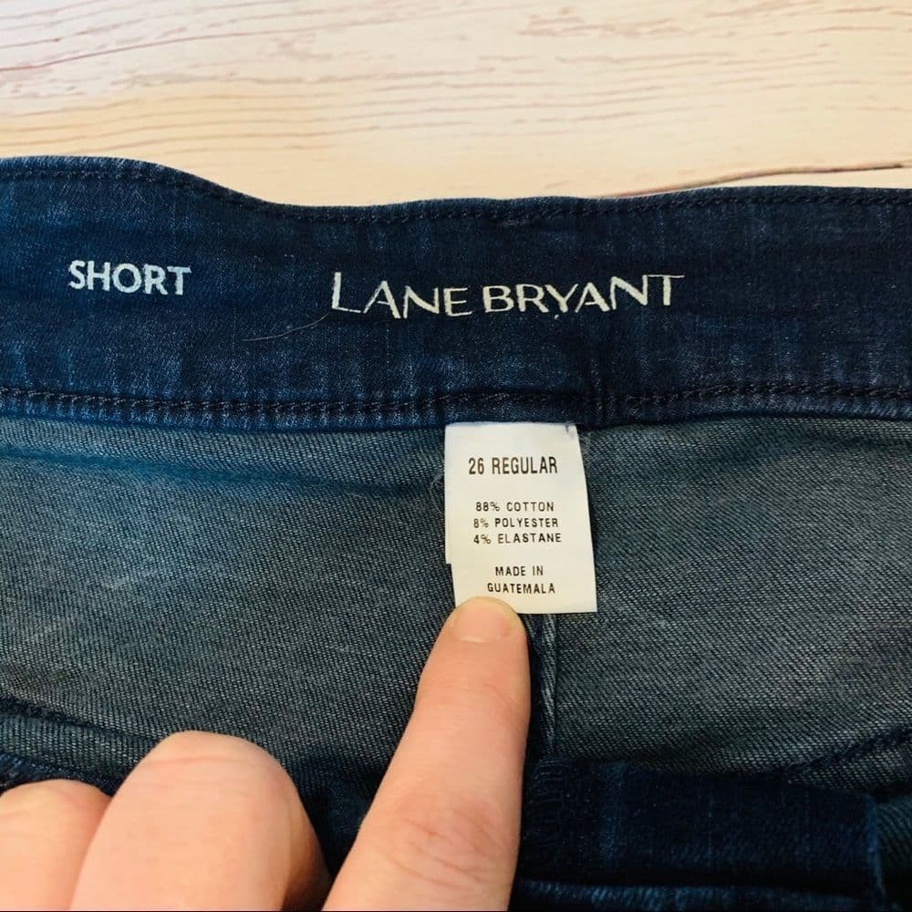 Lane Bryant Jean Shorts Sz 26‎ - Thumbnail 2