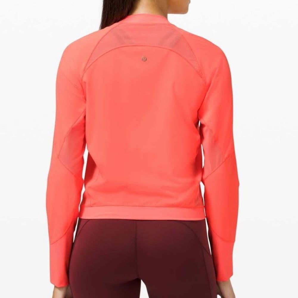 Lululemon Lightweight Run Jacket in‎ Sunset NWT Sz 14 - Thumbnail 7