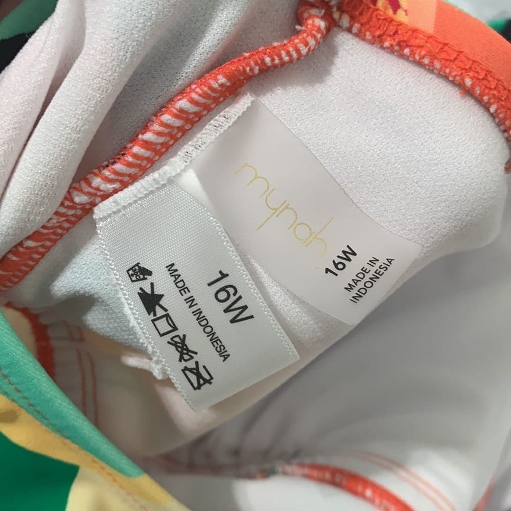 Mynah 16W‎ Tropical 1pc Swim Suit - Thumbnail 6