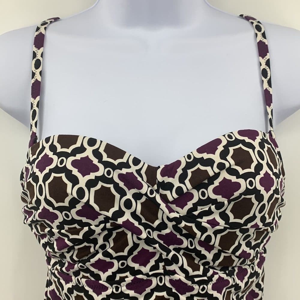 Lands End Underwire‎ 1pc Swimsuit Sz 6 - Thumbnail 2