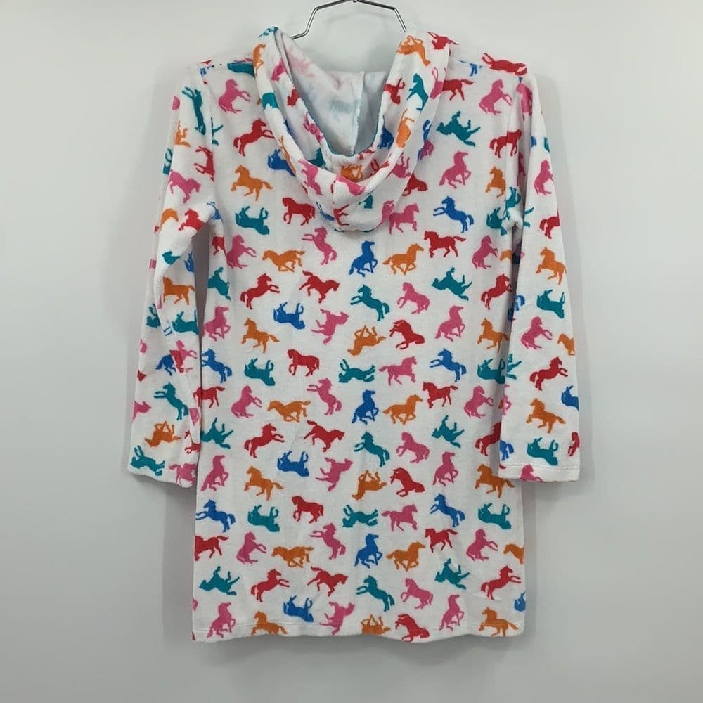 Garnet‎ Hill Unicorn Terrycloth Swim Coverup Sz L - Thumbnail 5