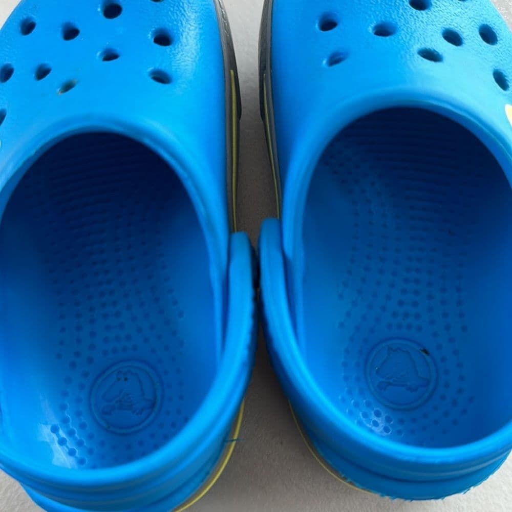 Crocs Blue‎ Sandals Sz 4/5 - Thumbnail 8