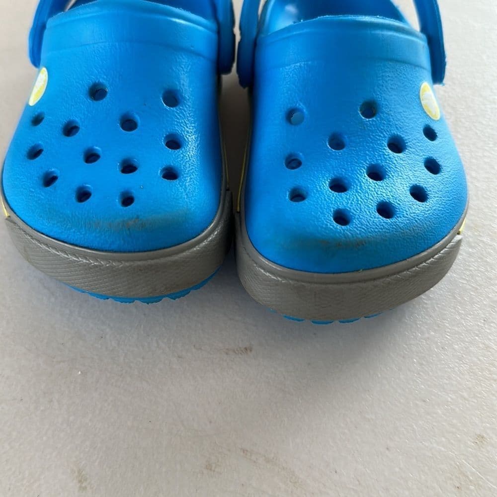 Crocs Blue‎ Sandals Sz 4/5 - Thumbnail 7