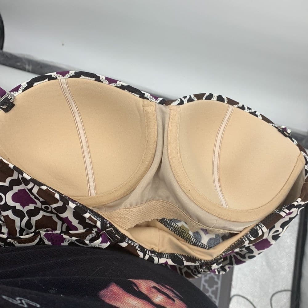 Lands End Underwire‎ 1pc Swimsuit Sz 6 - Thumbnail 5