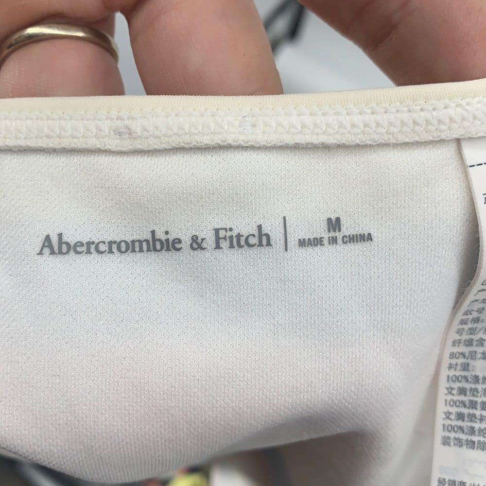 Abercrombie & Fitch‎ One Piece Swimsuit Sz M - Thumbnail 8
