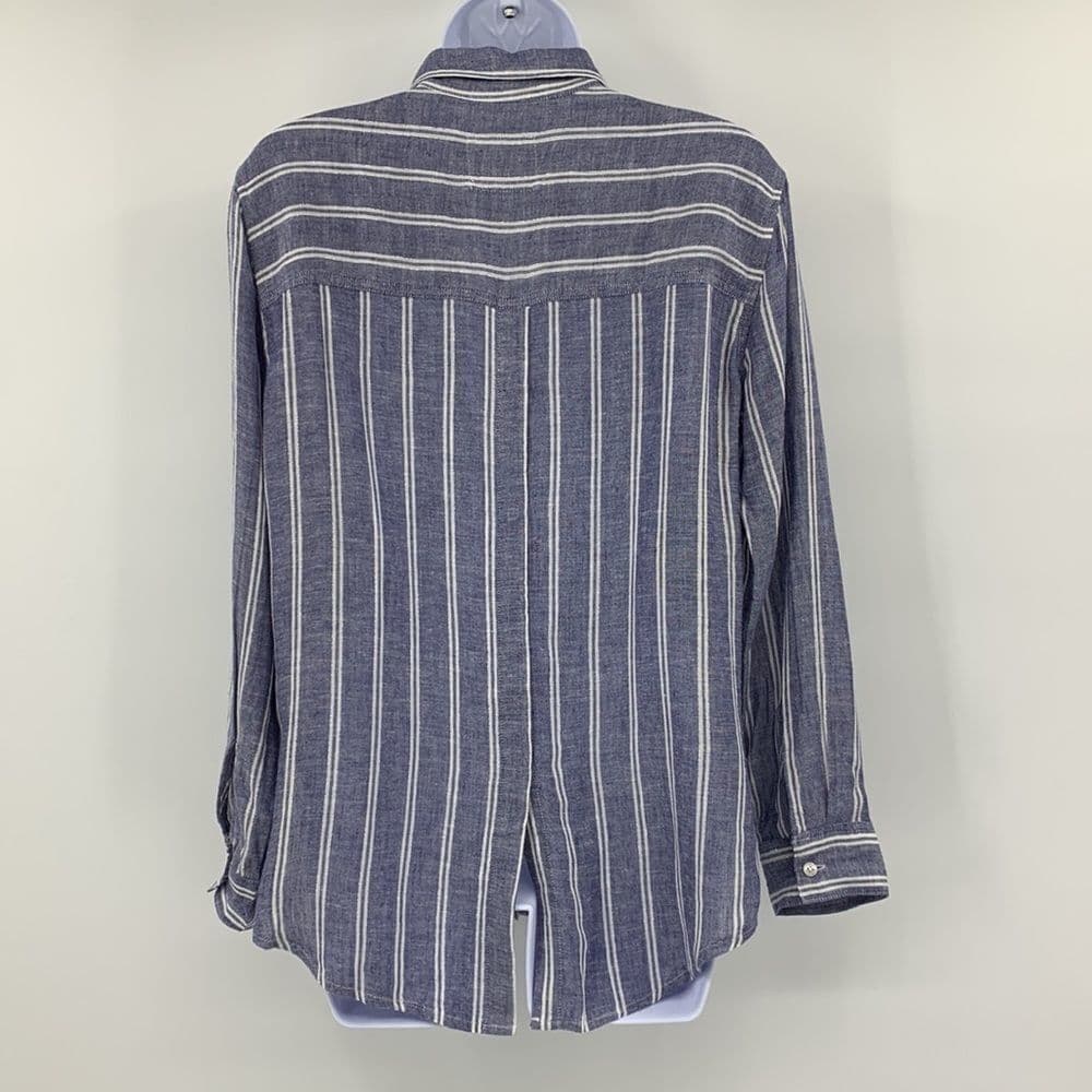 Rails Sydney Artic Stripe Button Up‎ Top Sz XS - Thumbnail 6