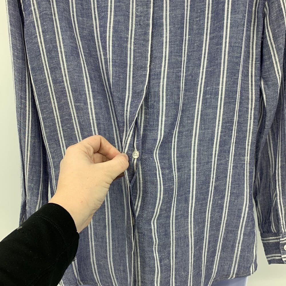 Rails Sydney Artic Stripe Button Up‎ Top Sz XS - Thumbnail 8